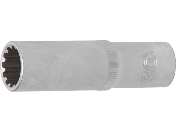 Levně BGS Technic BGS 10255 Nástrčná hlavice 1/2" 15 mm, prodloužená - Gear Lock