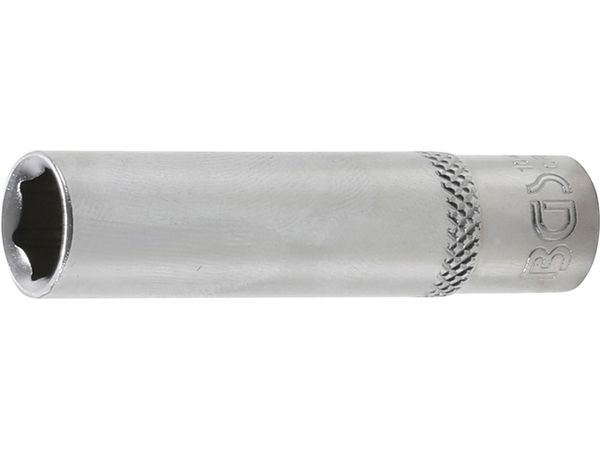 Levně BGS Technic BGS 10408 Nástrčná hlavice 1/4" 8 mm, 6hranná, prodloužená, Pro Torque