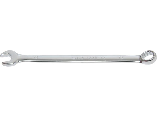 BGS Technic BGS 1228-12 Očkoplochý klíč 12 mm, extra dlouhý, leštěný