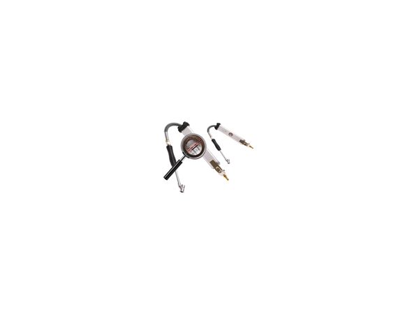 Levně BGS Technic BGS 55415 Plnicí sada s manometrem 0 ÷ 11 barů pro huštění pneumatik