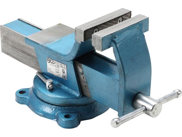 Levně BGS Technic BGS 59110 Otočný strojní svěrák 100 mm, ocelový, kovaný