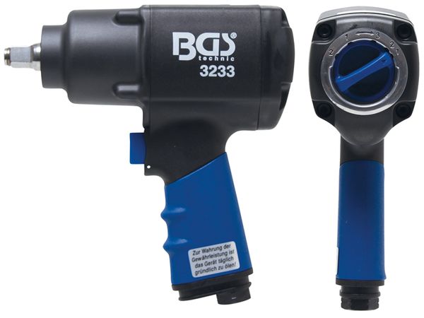 Levně BGS Technic BGS 3233 Pneumatický úderový utahovák 1/2" (1355 Nm)