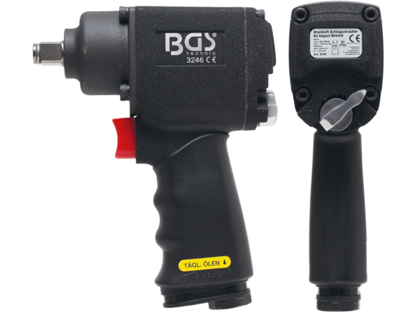 Levně BGS Technic BGS 3246 Pneumatický utahovák, úderový 1/2" (610 Nm)