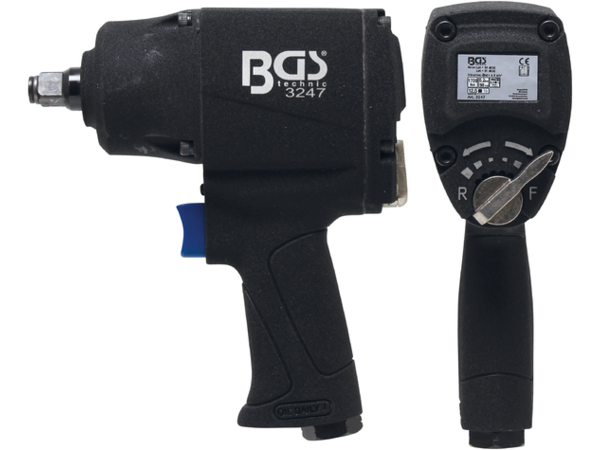 Levně BGS Technic BGS 3247 Pneumatický rázový utahovák 1/2", max. 1930 Nm