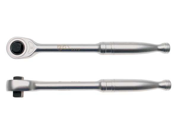 Levně BGS Technic BGS 102272 Přepínací ráčna 1/2" bez ozubení, chromovaná rukojeť