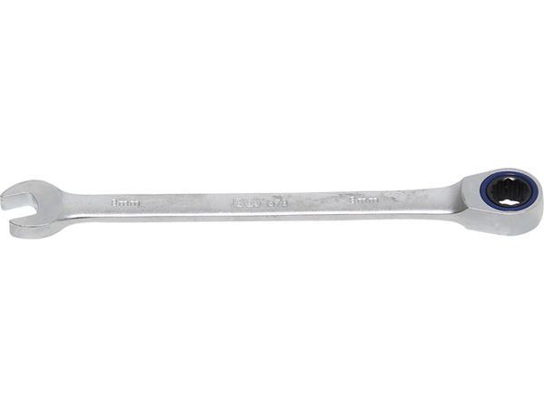 Levně BGS Technic BGS 1578 Očkoplochý klíč 8 mm s ráčnou "Microlock"