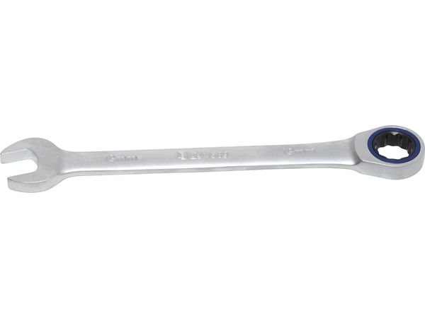 Levně BGS Technic BGS 1589 Očkoplochý klíč 19 mm s ráčnou "Microlock"
