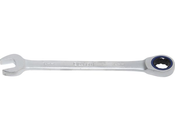Levně BGS Technic BGS 1584 Očkoplochý klíč 14 mm s ráčnou "Microlock"