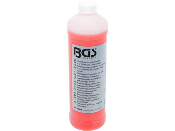 Levně BGS Technic BGS 74415 Autošampon koncentrát 1000 ml (červený)