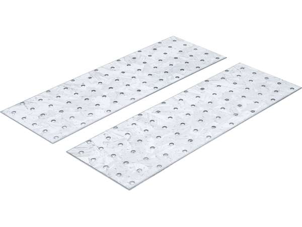 Levně BGS Technic BGS 80788 Ocelové spojovací plechy 300 x 100 x 2 mm (Sada 2 díly)