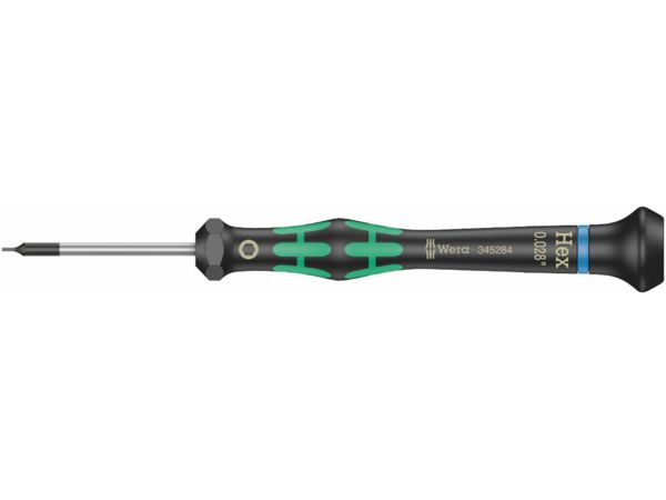 Wera 345284 Šroubovák šestihranný 0,028"x40 mm k použití v elektronice Kraftform Micro typ