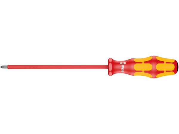 Levně Wera 006163 Elektrikářský šroubovák Kraftform Plus PZ 1x150 mm typ 165 i VDE