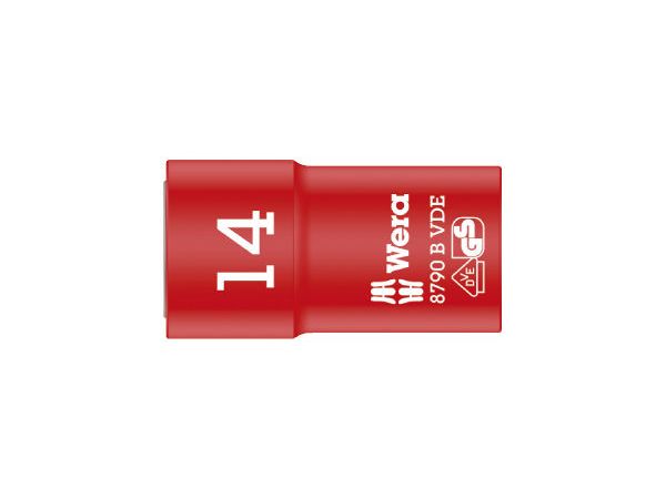 Levně Wera 004958 Nástrčná hlavice 3/8" 6hran 14 mm typ 8790 B Zyklop VDE