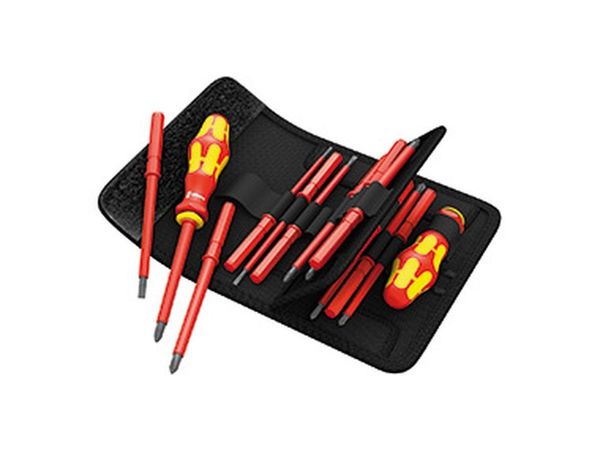 Levně Wera 059030 Sada Kraftform Kompakt 60i+iS/62i/65i/67i/17, 17d. 1000V