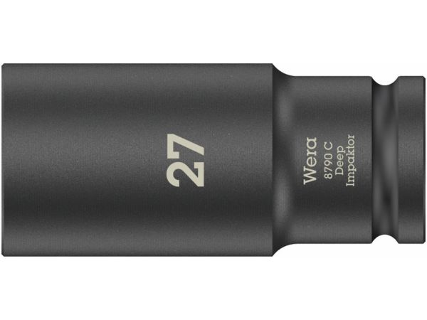 Levně Wera 004840 Nástrčná hlavice 1/2" šestihran 27 mm typ 8790 C Impaktor Deep