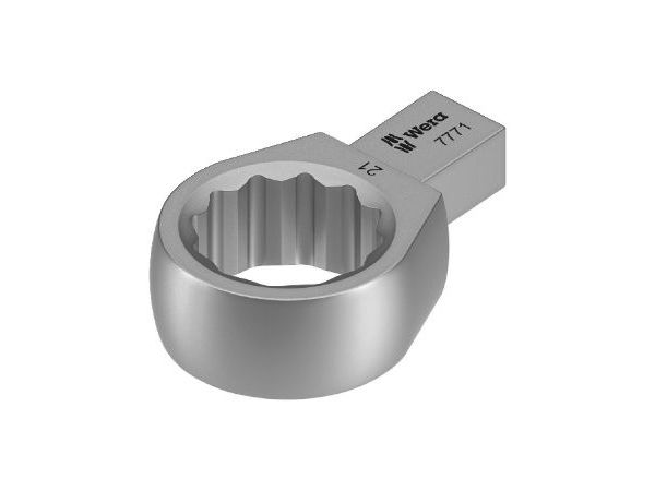 Levně Wera 078633 Nástrčný očkový klíč s upnutím 9x12 mm