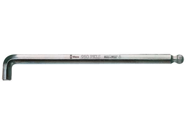 Wera 022041 Zástrčný klíč šestihran 2 mm typ 950 PKLS, chromovaný