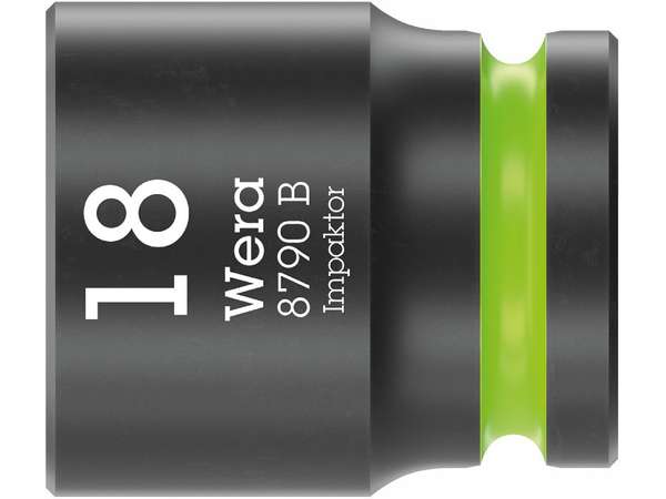 Levně Wera 005509 Nástrčná hlavice 3/8 šestihran 18,0 mm Impaktor 8790 B