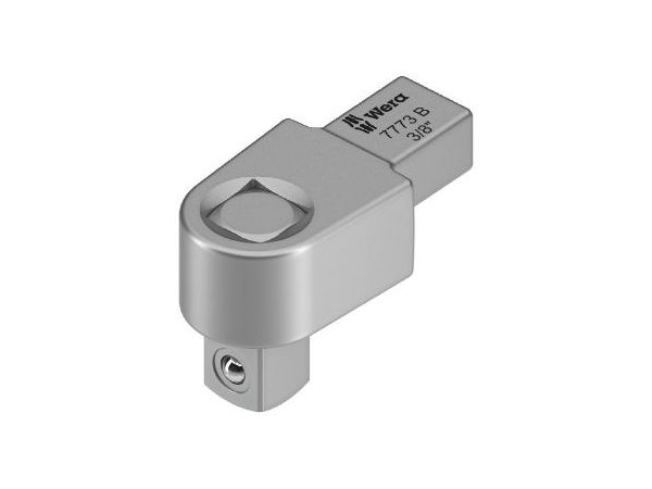 Levně Wera 078205 Nástrčná hlava - čtyřhran 3/8'' pro momentové klíče s upnutím 9x12 mm