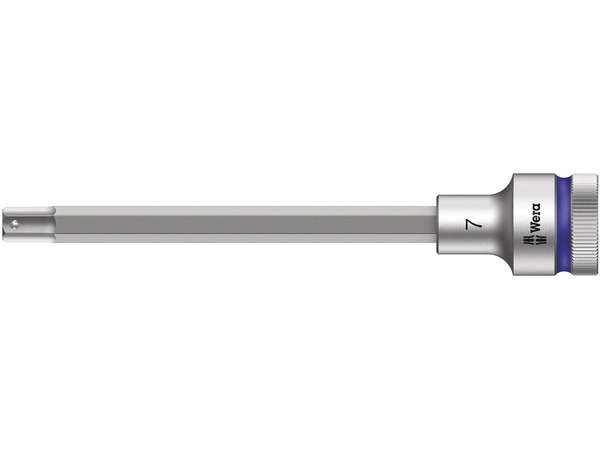 Levně Wera 003843 Zástrčná bitová hlavice Zyklop 1/2" Inbus 7 mm 8740 C HF s přidržovací funkcí
