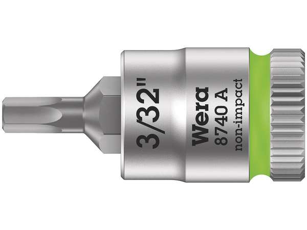 Levně Wera 003381 Zástrčná bitová hlavice Zyklop 1/4" 6hran 3/32" typ 8740 A - palcová