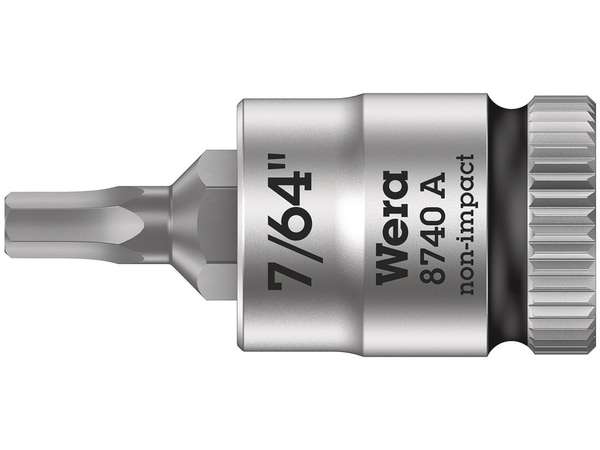 Levně Wera 003382 Zástrčná bitová hlavice Zyklop 1/4" 6hran 7/64" typ 8740 A - palcová