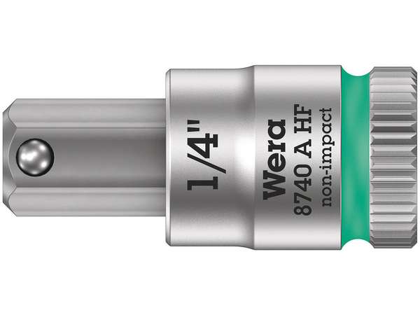 Levně Wera 003388 Zástrčná bitová hlavice Zyklop 1/4" 6hran 1/4" typ 8740 A HF s přidržovací fun