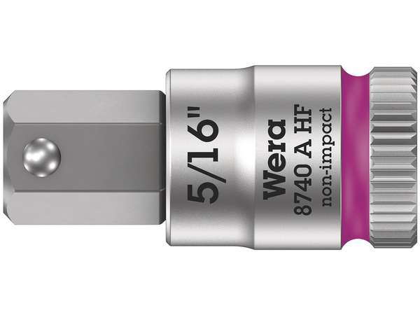 Levně Wera 003389 Zástrčná bitová hlavice Zyklop 1/4" 6hran 5/16" typ 8740 A HF s přidržovací fu