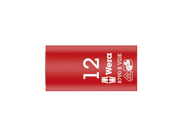 Levně Wera 004956 Nástrčná hlavice 3/8" 6hran 12 mm typ 8790 B Zyklop VDE
