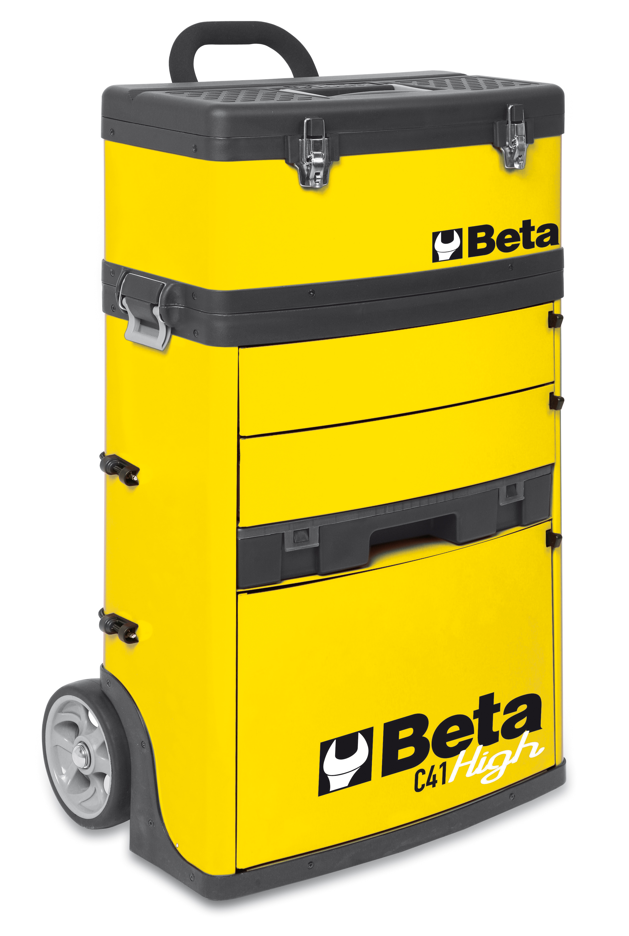 Levně Beta tools Vozík na nářadí se 2 moduly, žlutý, 4100/c41hy