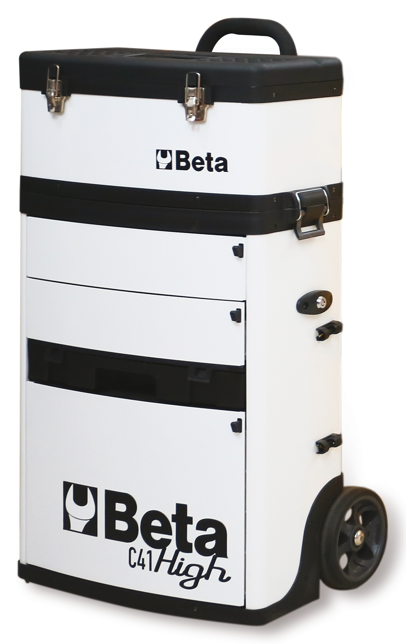 Levně Beta tools Vozík na nářadí se 2 moduly, bílý, 4100/c41hw
