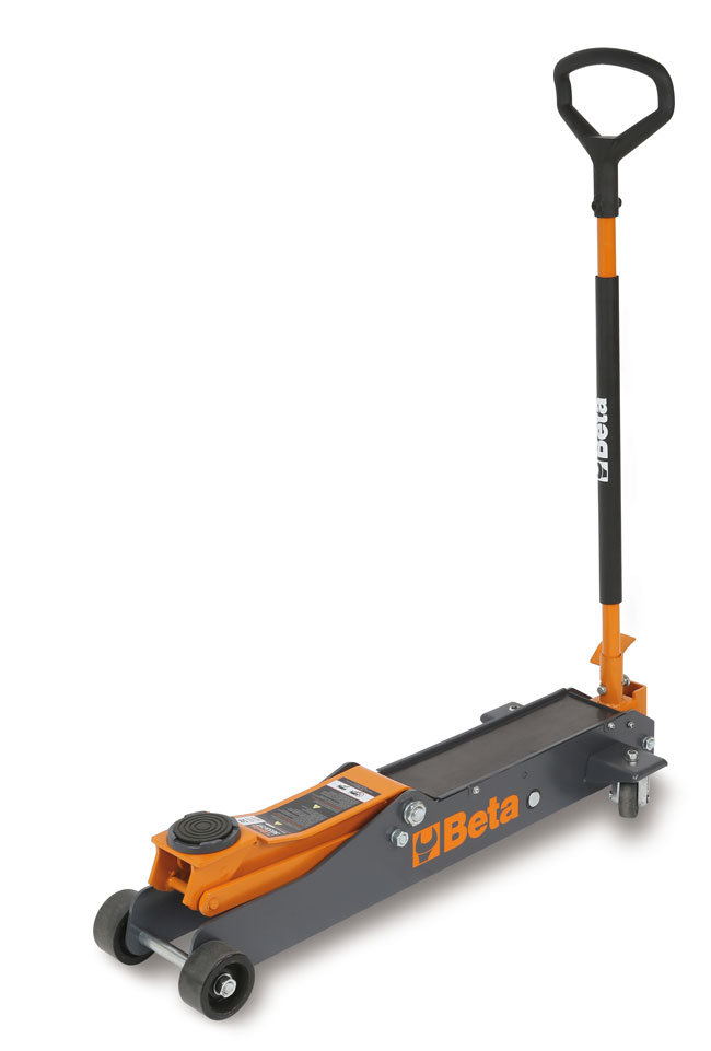 Levně Hydraulický zvedák, pojízdný, dlouhá verze, 3T, 140-520 mm - Beta Tools