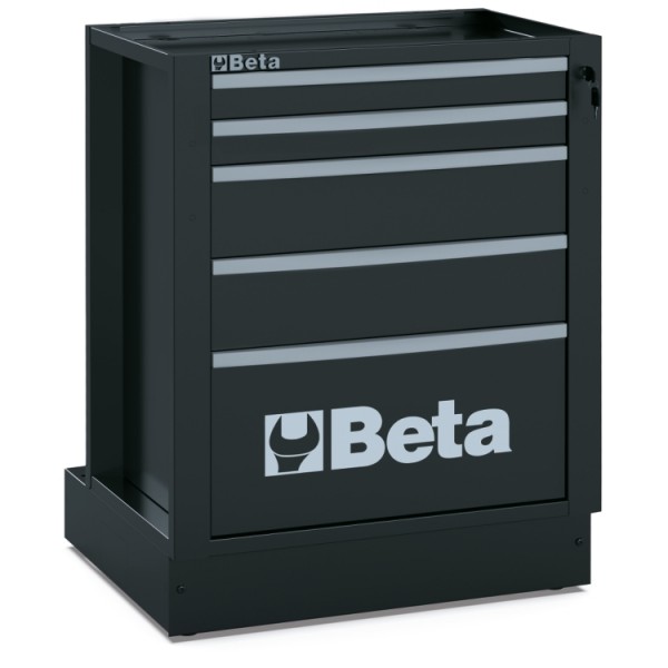 Levně Skříňka, 5 zásuvek, pro kombinaci dílenského vybavení RSC50 - Beta Tools