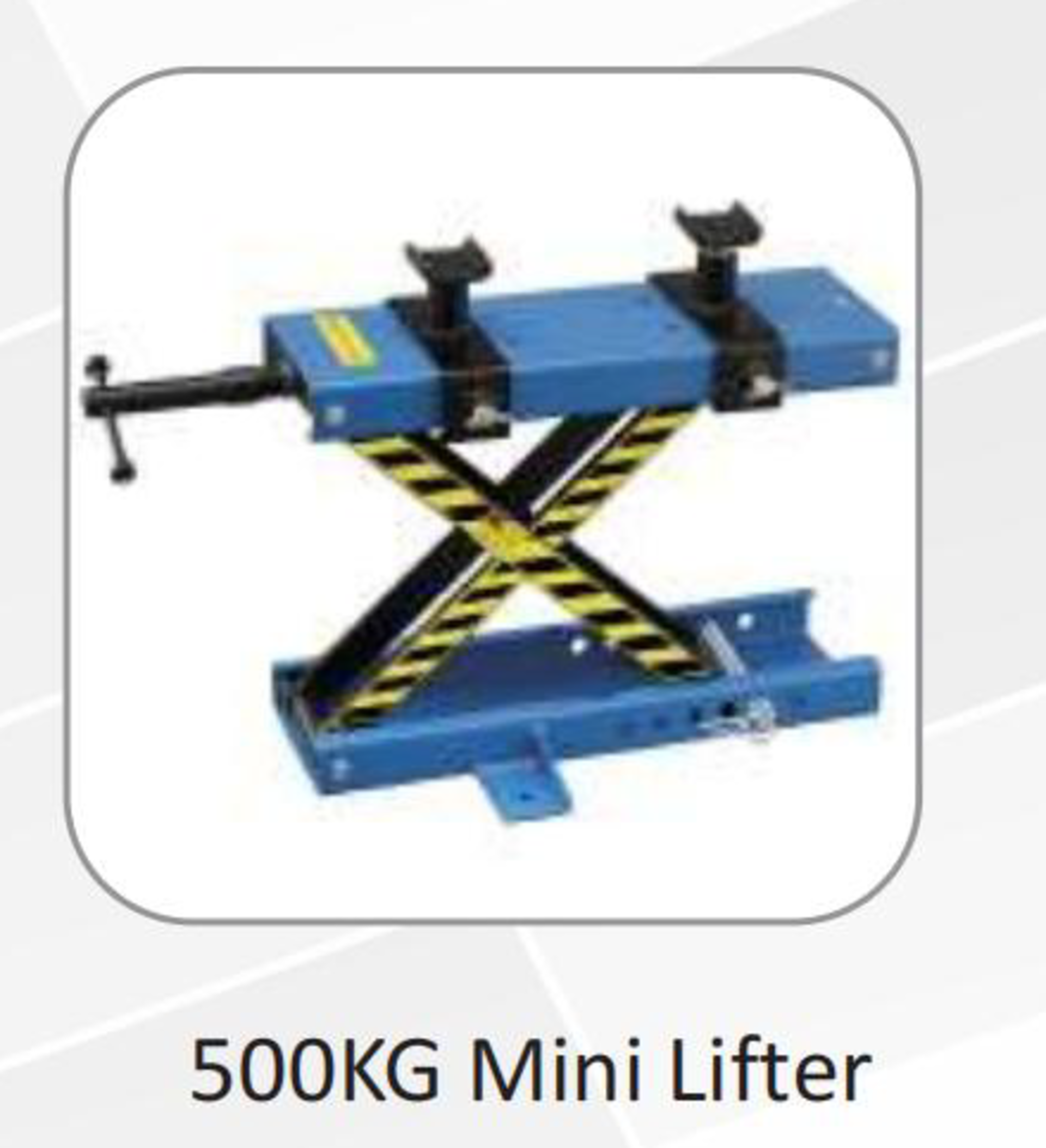 Levně MDtools Zvedák motocyklů, nůžkový, 500 kg, pro QYK-ML600