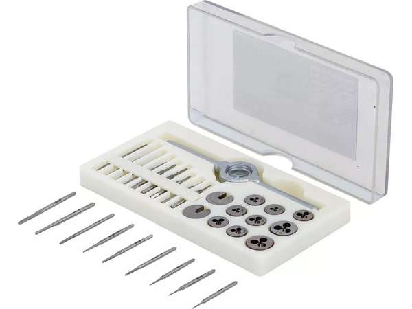 BGS Technic BGS 902 Závitníky a očka M1 ÷ M 2,5 mm (Sada 31 ks)