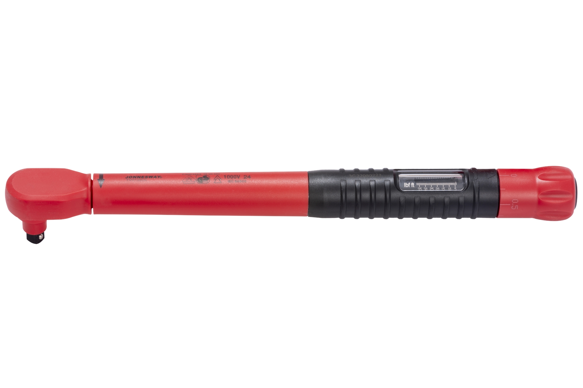 JONNESWAY TV01050N odizolovaný momentový klíč 5-50Nm, 3/8"