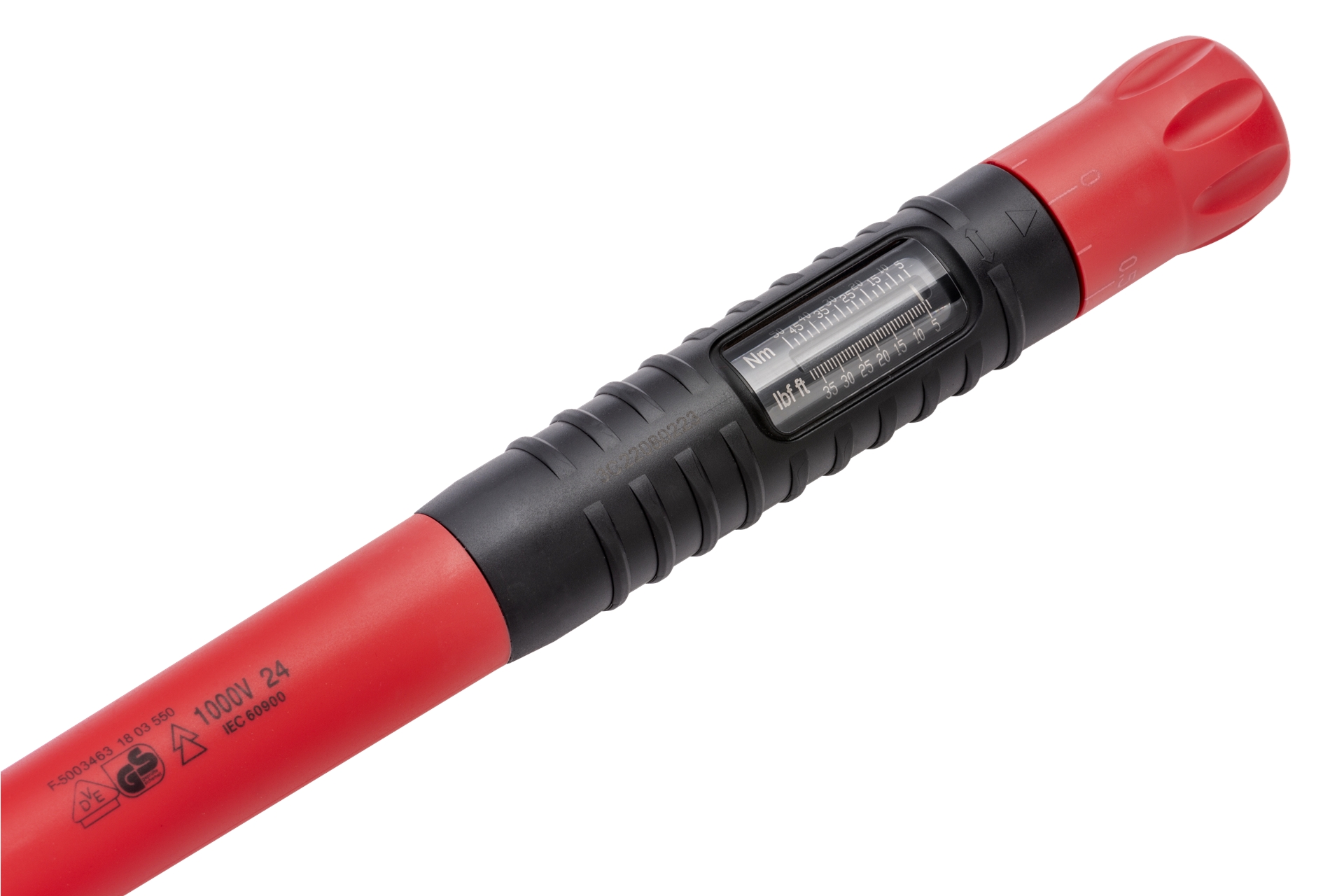 JONNESWAY TV01050N odizolovaný momentový klíč 5-50Nm, 3/8"