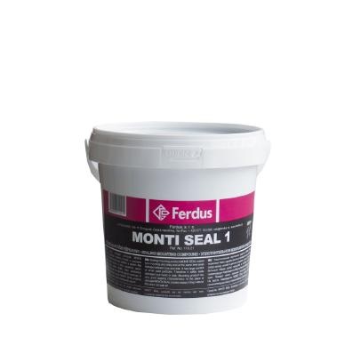 Tesniaci montážny prípravok MONTI SEAL, čierny, rôzne objemy - Ferdus