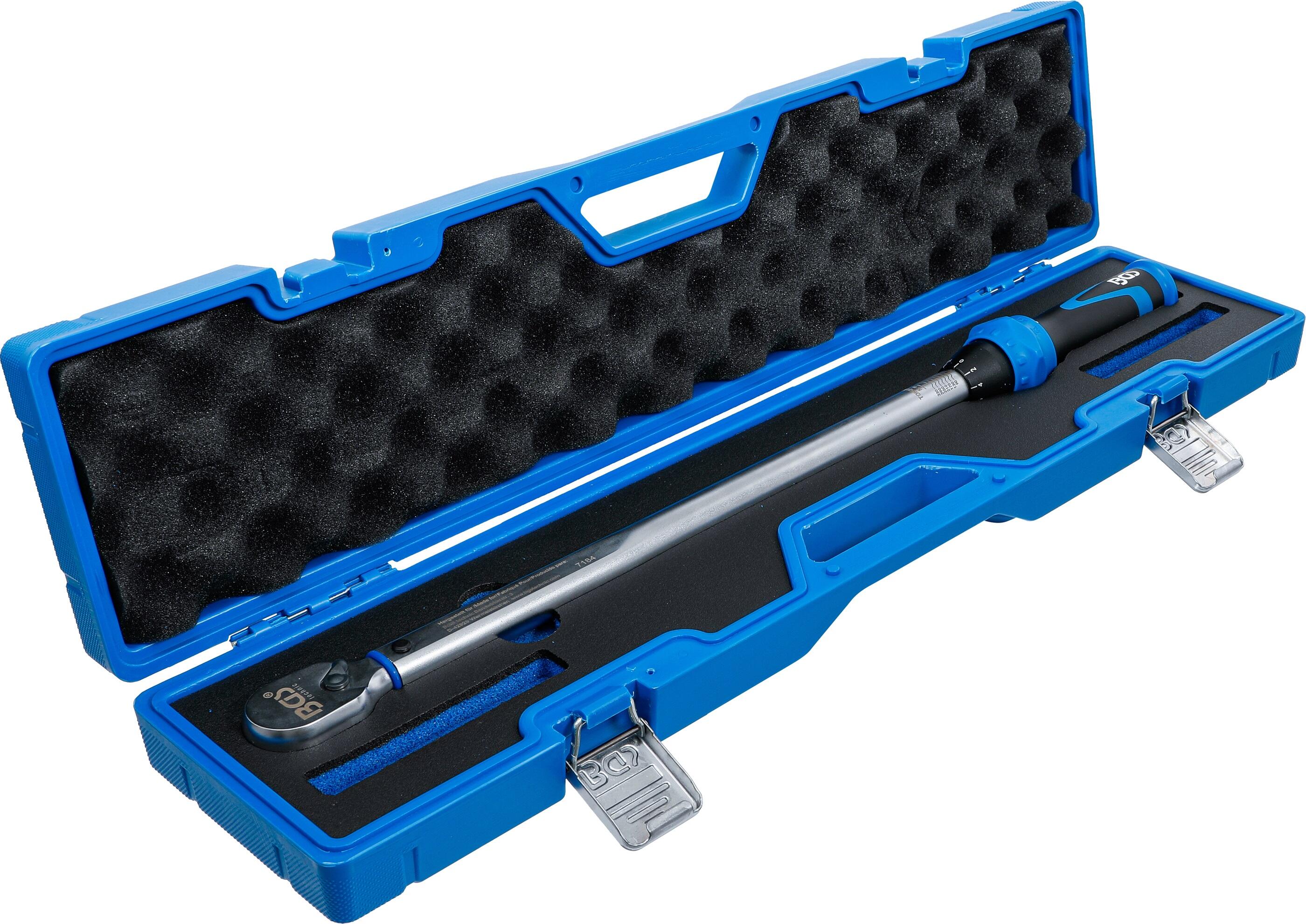 Momentový klíč 1/2", 70-350 Nm, zvýšená přesnost 3 %, s certifikátem - BGS 7184
