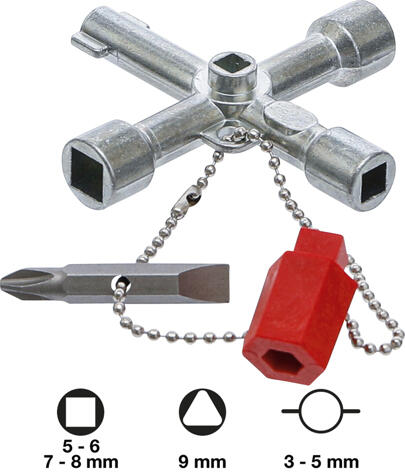 BGS Technic BGS 9415 Klíč univerzální na rozvodné skříně