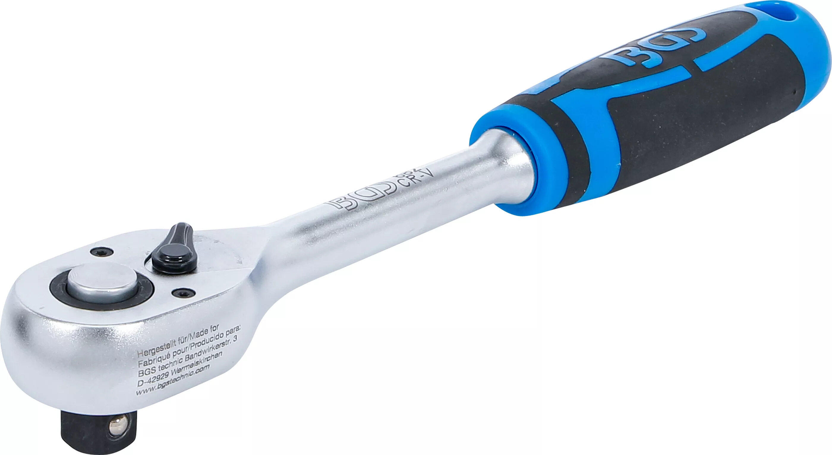 BGS technic Přepínací ráčna 1/2" rovné provedení s jemným ozubením BGS 682 (BGS10682)
