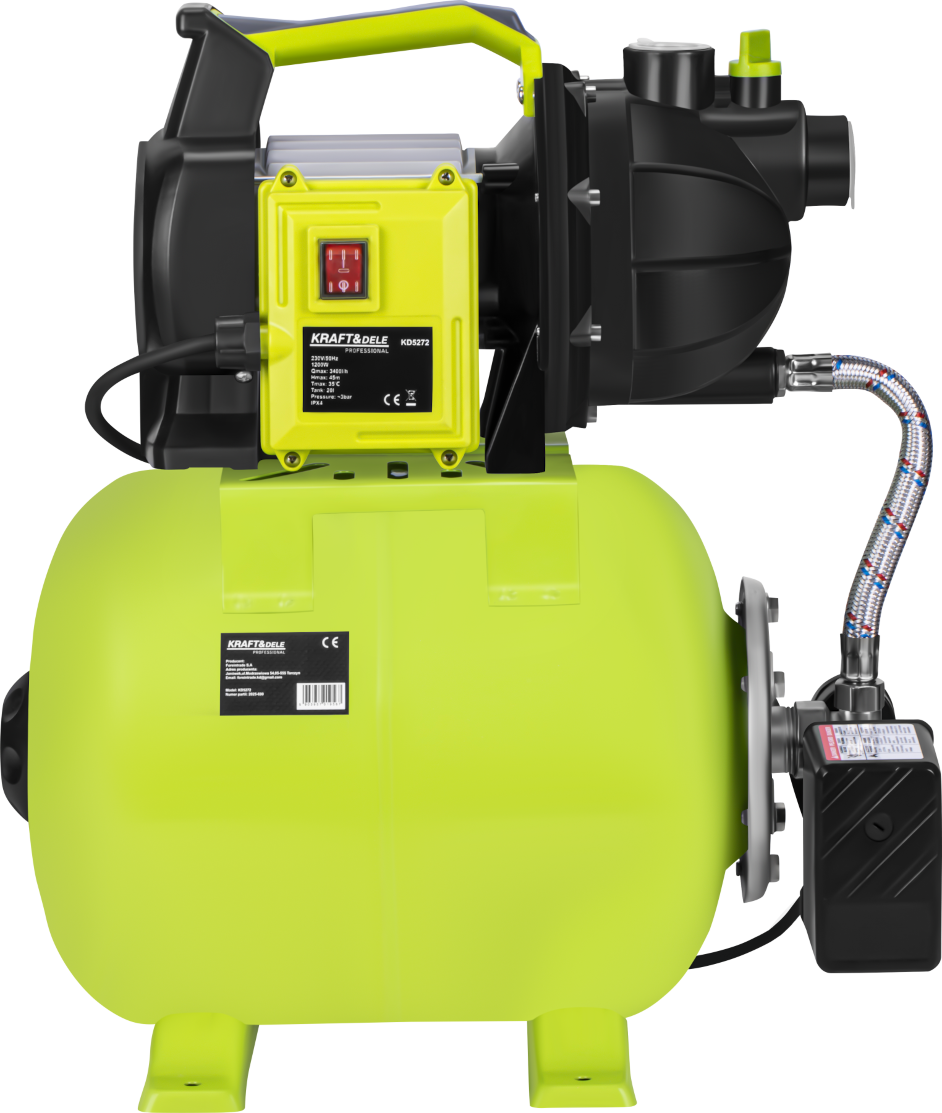 Tlakové vodní čerpadlo 20 l, 1200 W, 3400 l/h KD5272