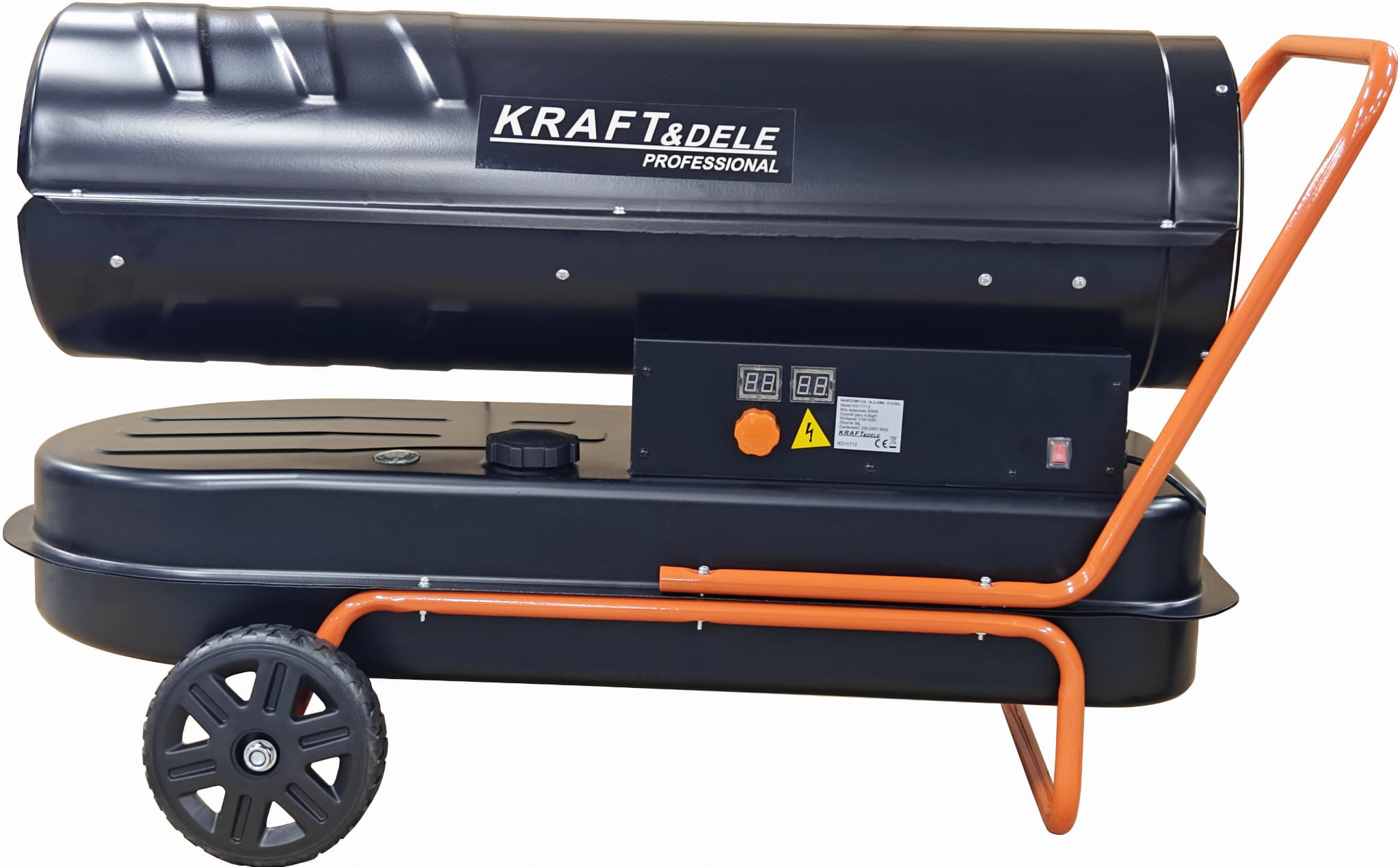 Olejový ohřívač 60 kW s termostatem KD11712