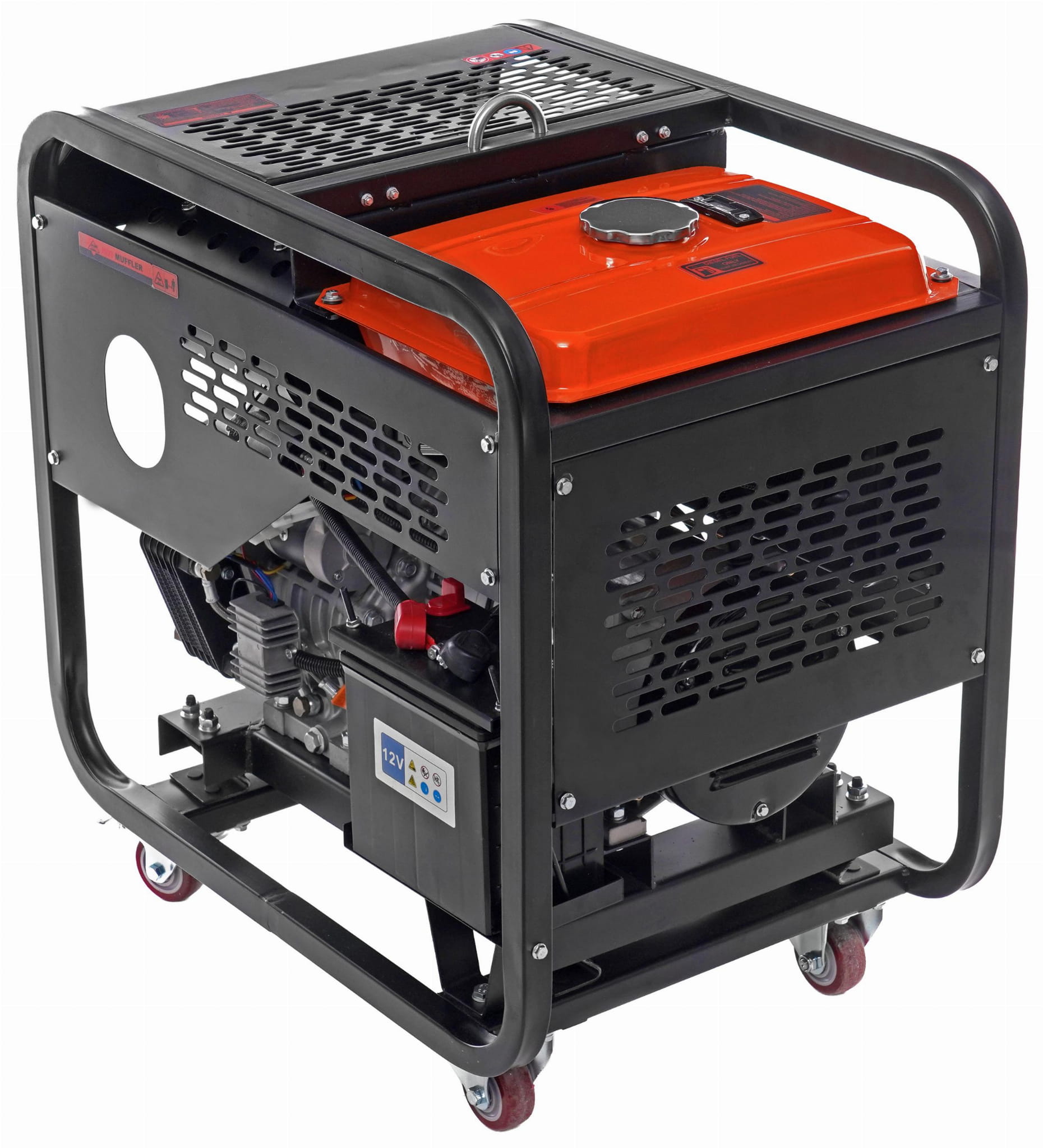 Jednofázový generátor 230 V, 9000 W KD169