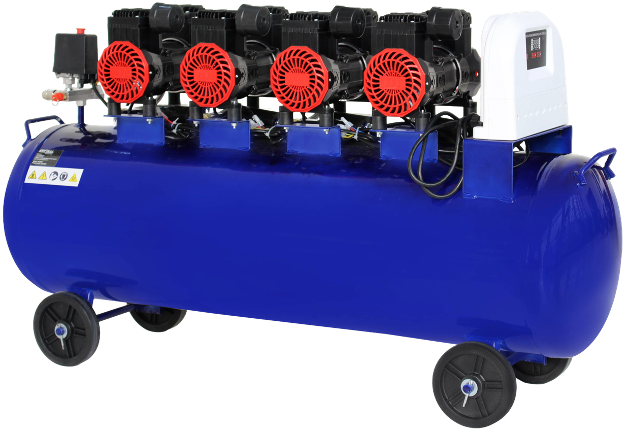 Bezolejový kompresor 120 l, 7000 W, 910 l/min KD4095
