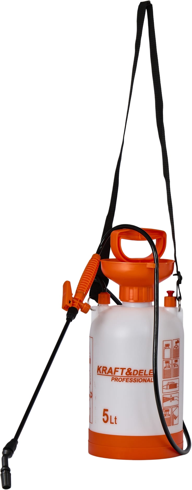 Tlakový postřikovač 5 l + postřikovací tyč KD2033
