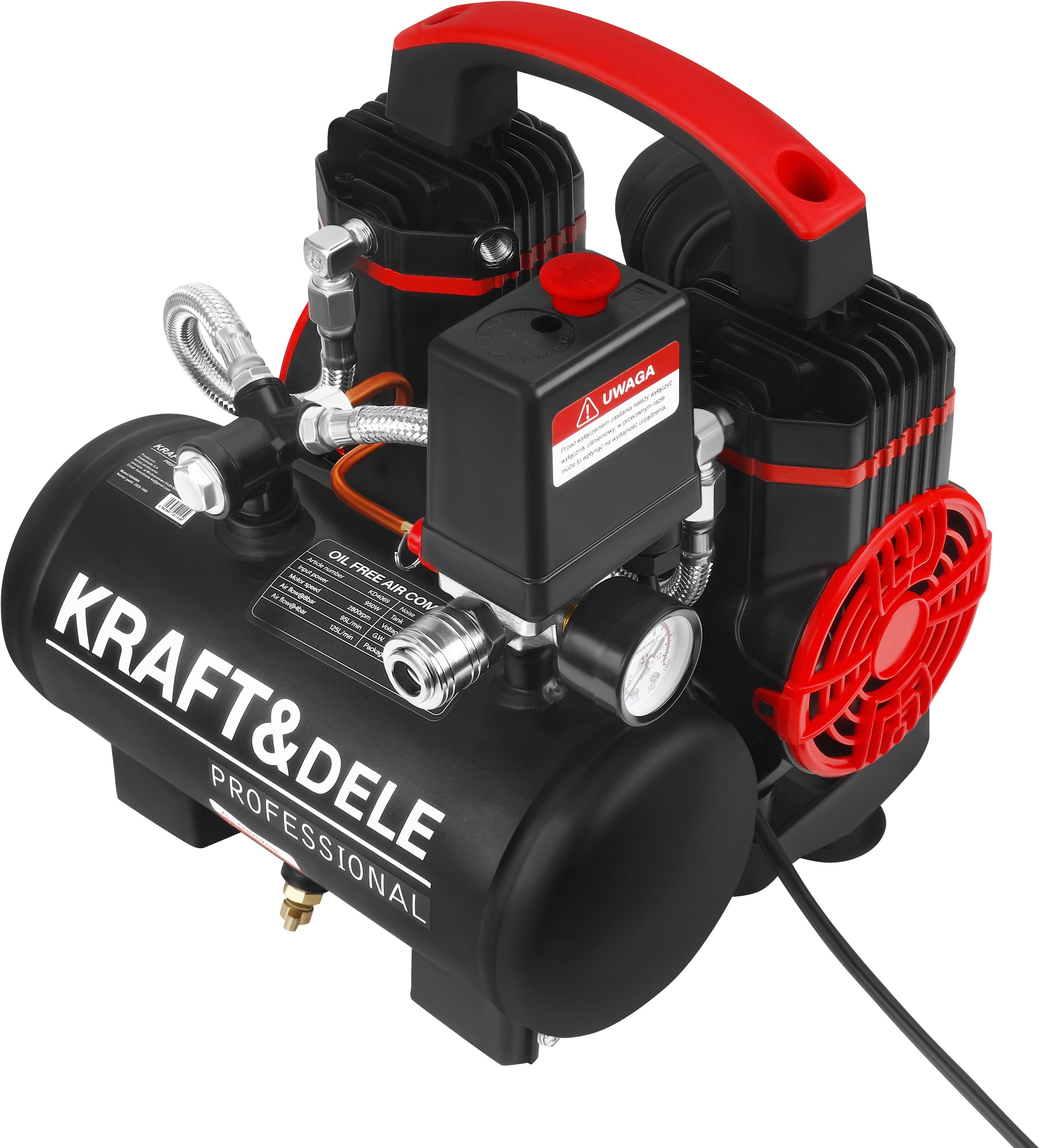 Bezolejový kompresor 950 W, 5 l KD4069