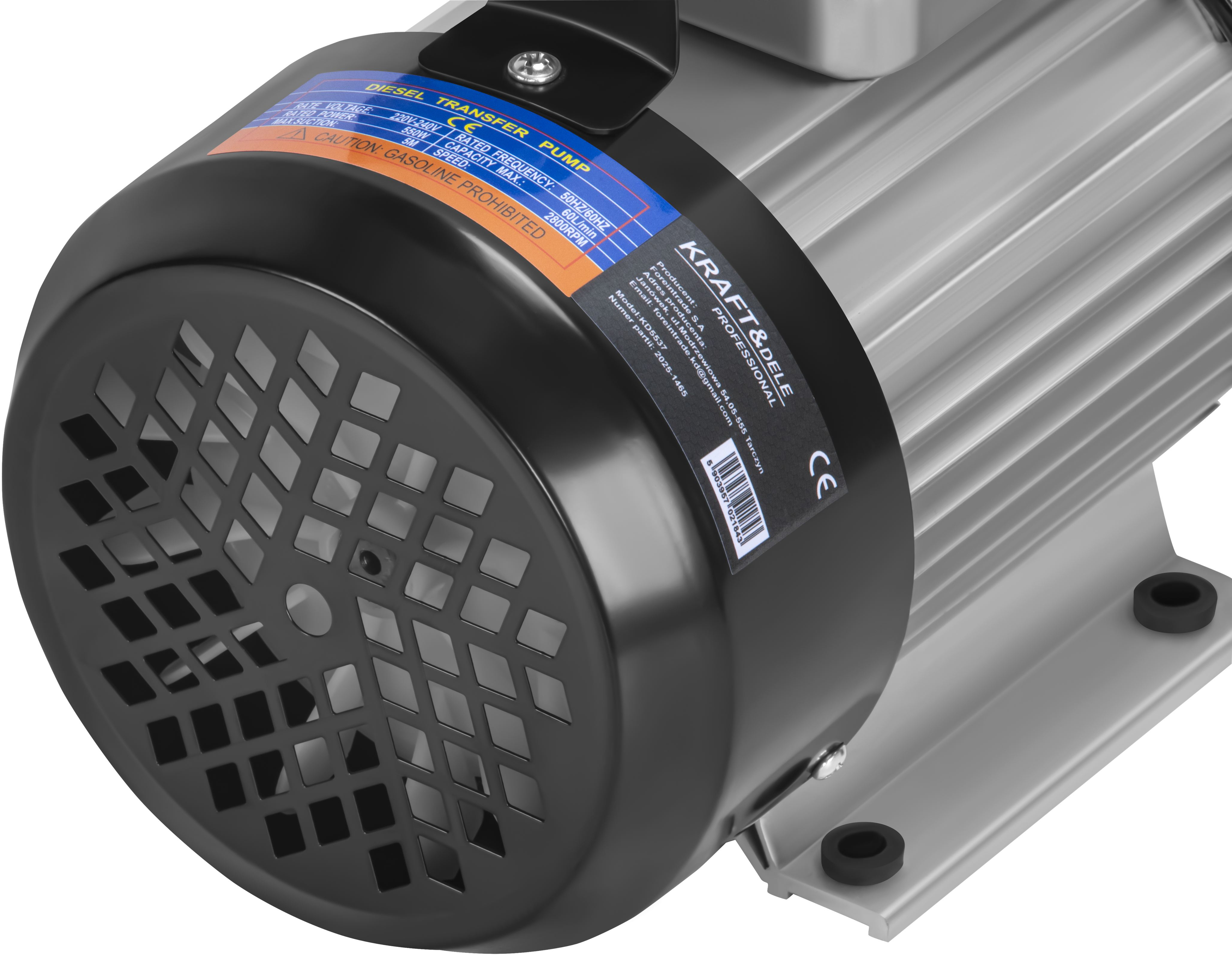 Palivové čerpadlo 230 V, 550 W, 60 l/min KD5537