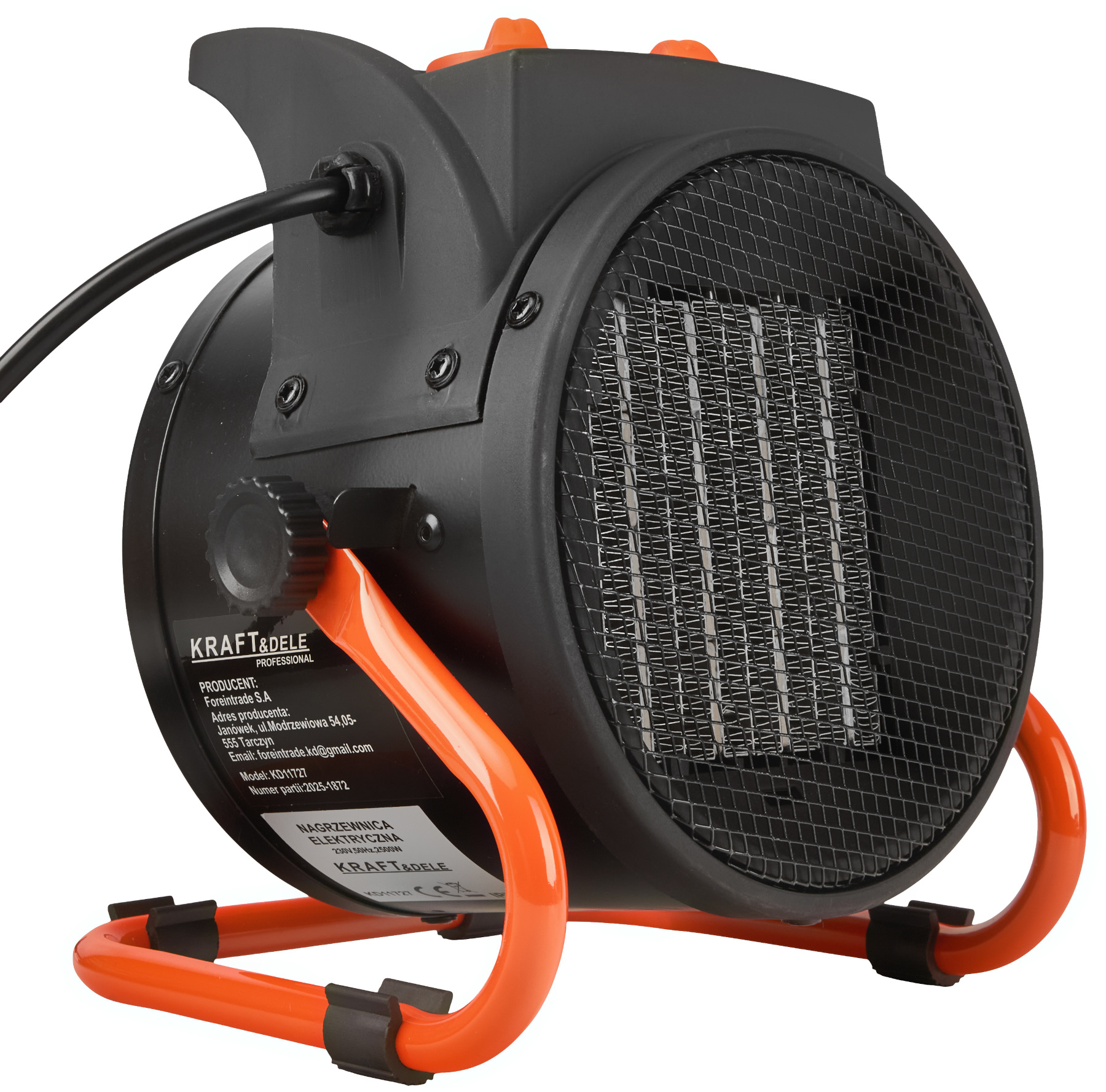 Elektrické topidlo 2,5 kW KD11727