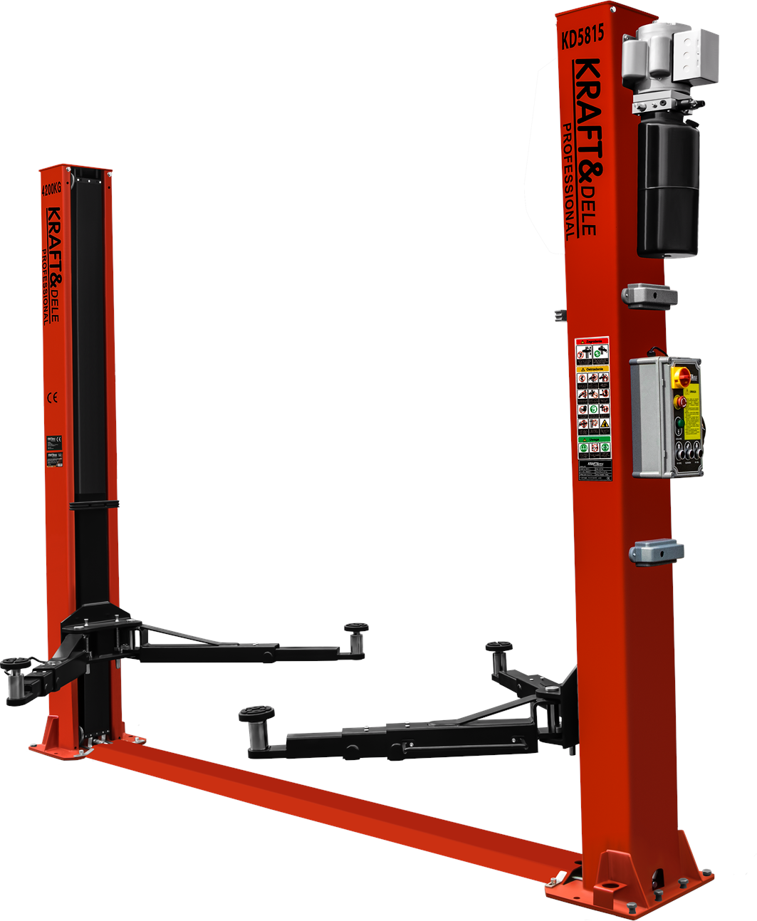 Automatický sloupový hydraulický zvedák 230 V, 2,2 kW KD5815_2K